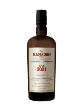 RUM HAMPDEN 2021 LFCH FUNDADOR SINGLE CASK #A 62.8% 70 CL