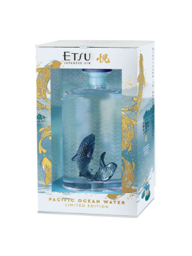 GIN ETSU PACIFIC OCEAN WATER LIMITED EDITION 45% 70 CL
