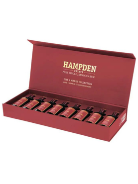 HAMPDEN 1 an Coffret 8 Marks Collection Aged 1 Year in Ex-Bourbon Casks EU