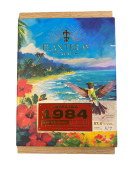 Planteray Rum Jamaica 1984 Clarendon 40 ans 57.2° 70cl