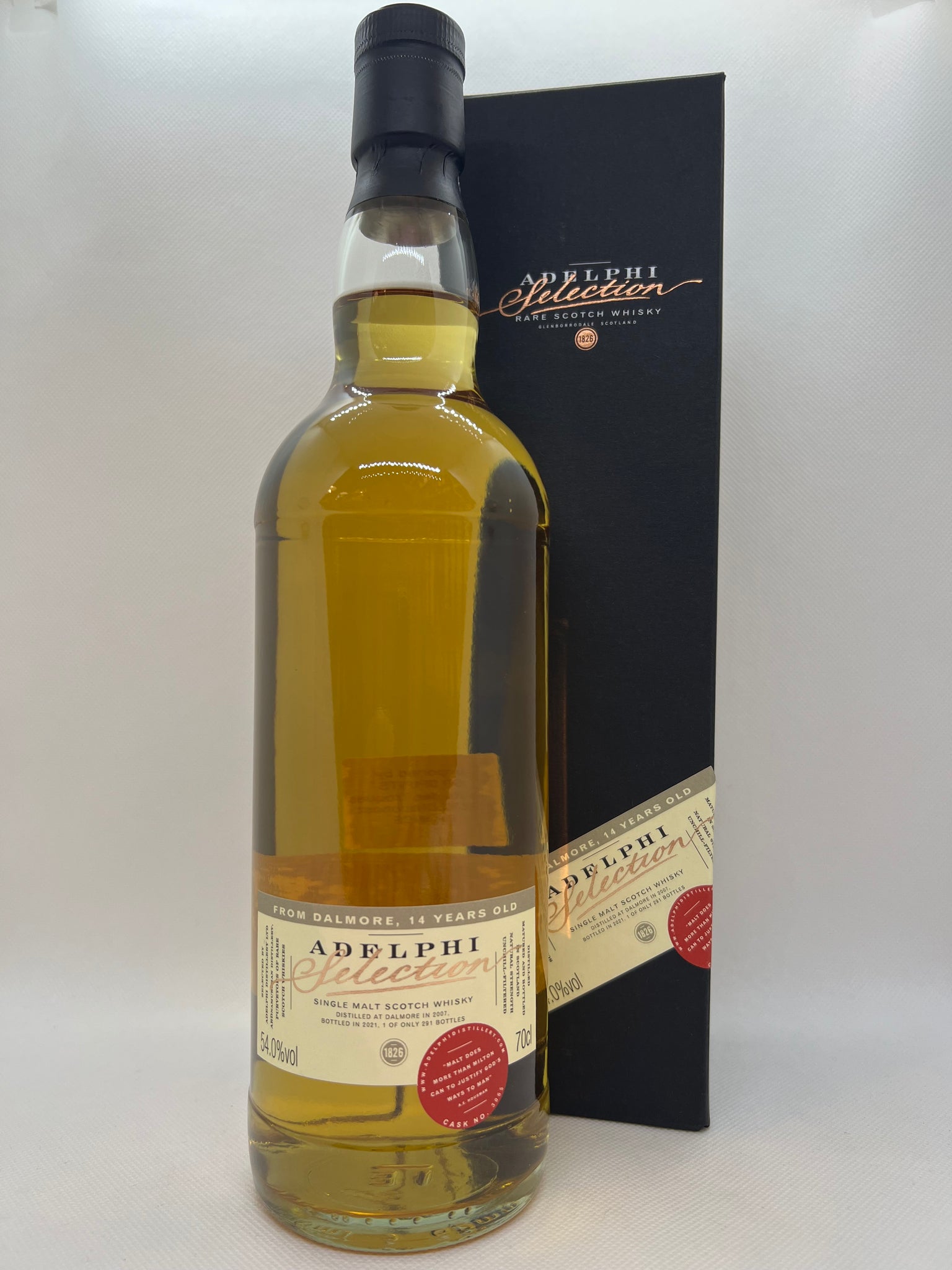 Adelphi Dalmore 2007 14 years, Single Malt Whiskey 54.0%