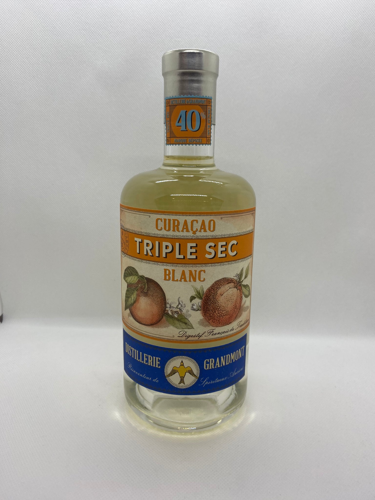 Triple sec Curaçao - Distillerie de Grandmont - 40°