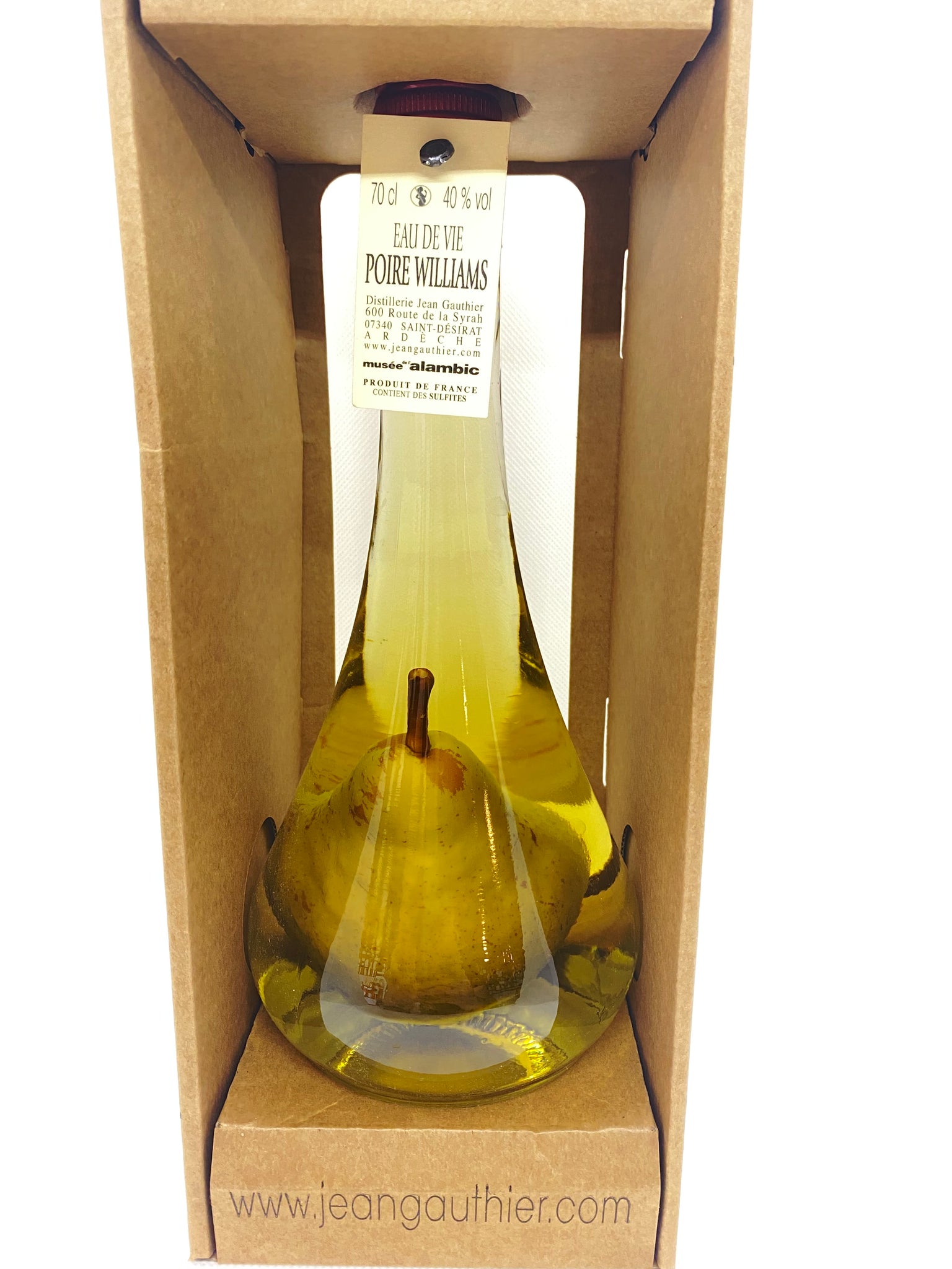 PEAR WATER OF PEAR PRISONNIERE CARAFE 40% 70CL