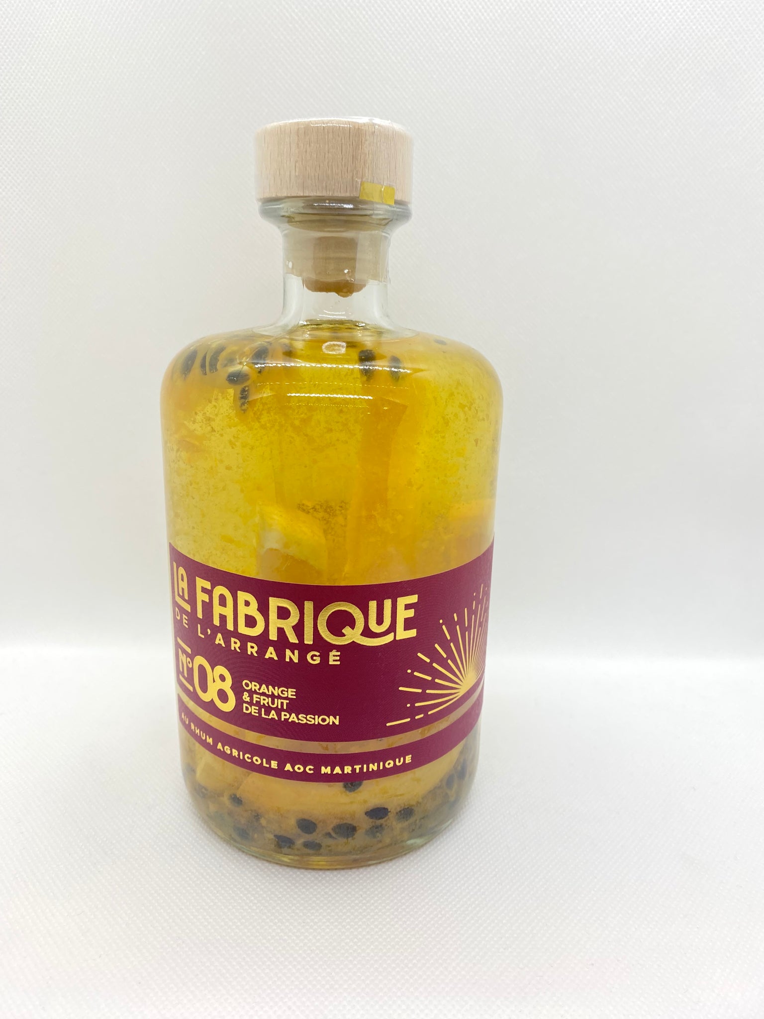 LA FABRIQUE n°08 Orange &amp; Passion Fruit Arranged Rum 32° 70 cl 