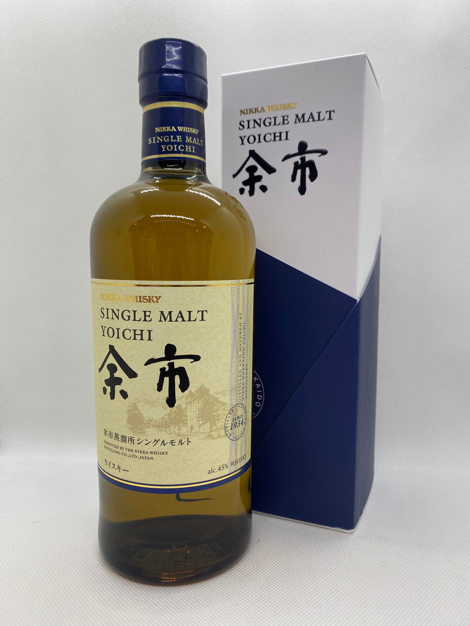 WHISKEY JAPAN HOKKAIDO SINGLE MALT YOICHI OF 45% 70CL