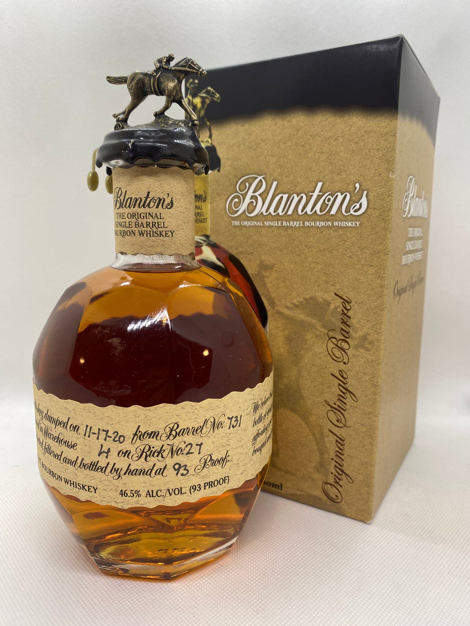 BOURBON USA KENTUCKY BLANTON'S ORIGINAL 46.5% 70CL