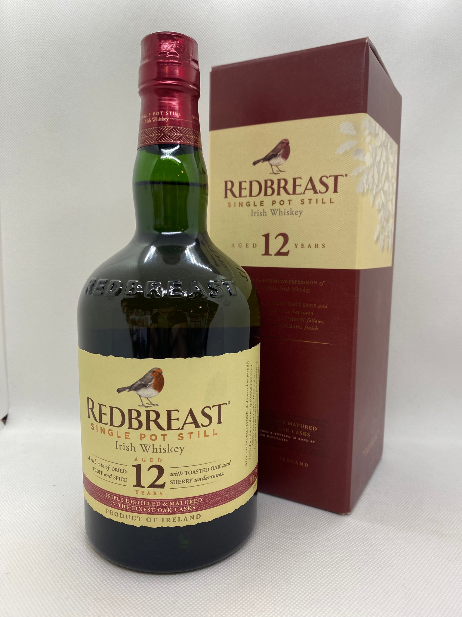 PURE IRELAND WHISKEY POT STILL REDBREAST 12 YEARS 40% 70CL