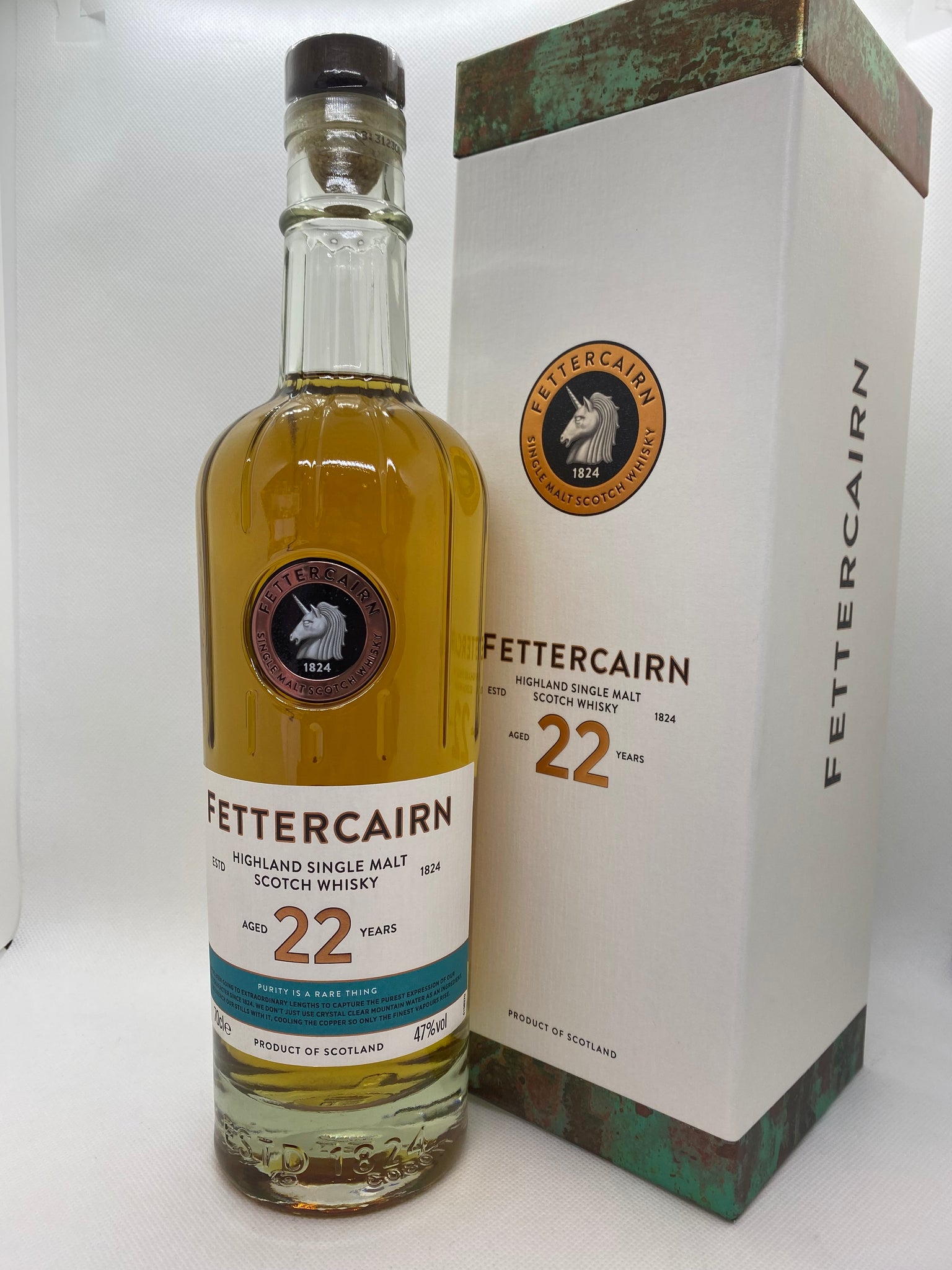 FETTERCAIRN WHISKEY 22 YEARS 47% 70 CL