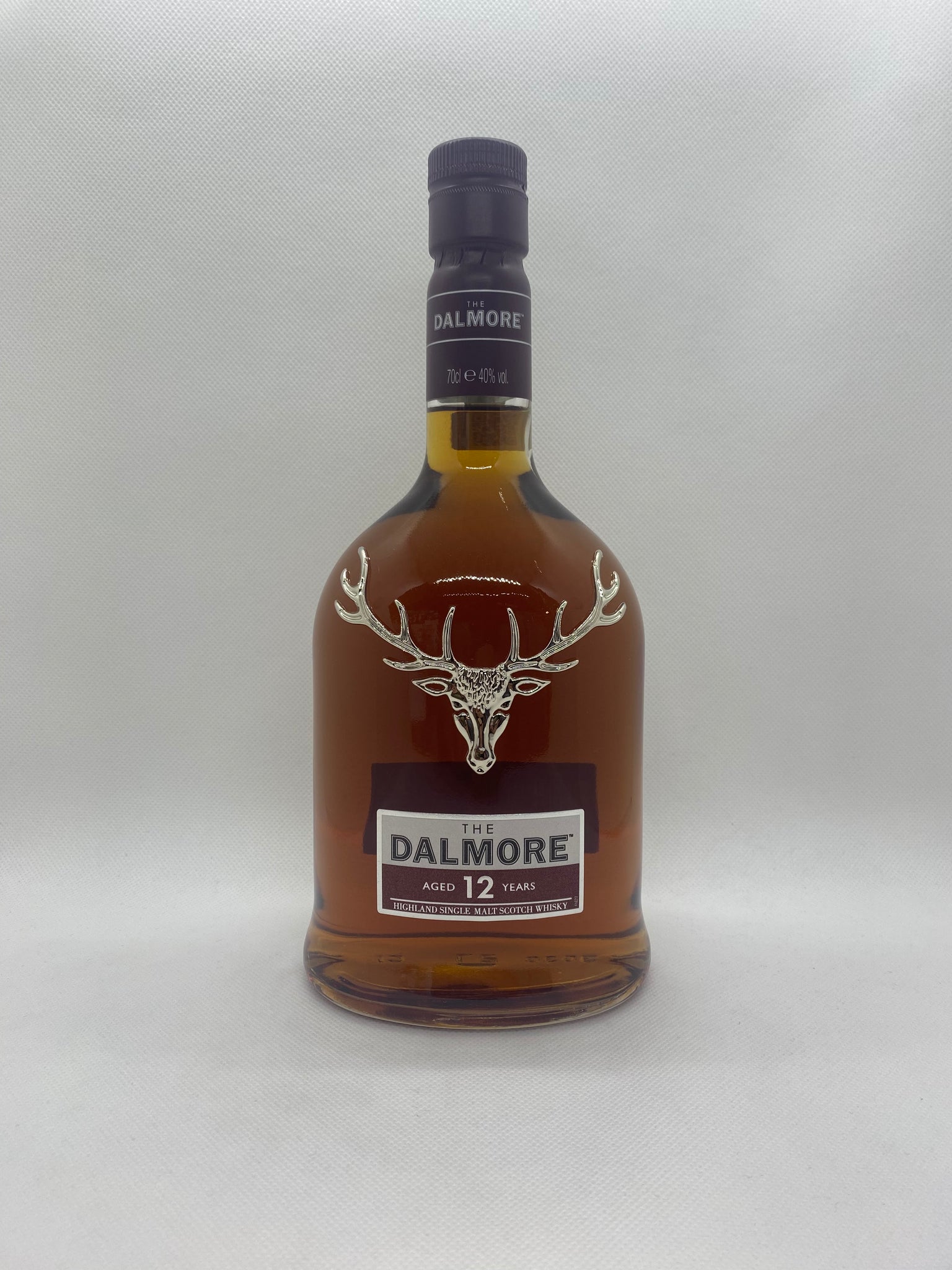 HIGHLANDS SCOTLAND WHISKEY SINGLE MALT DALMORE 12 YEARS OLD 40% 70CL