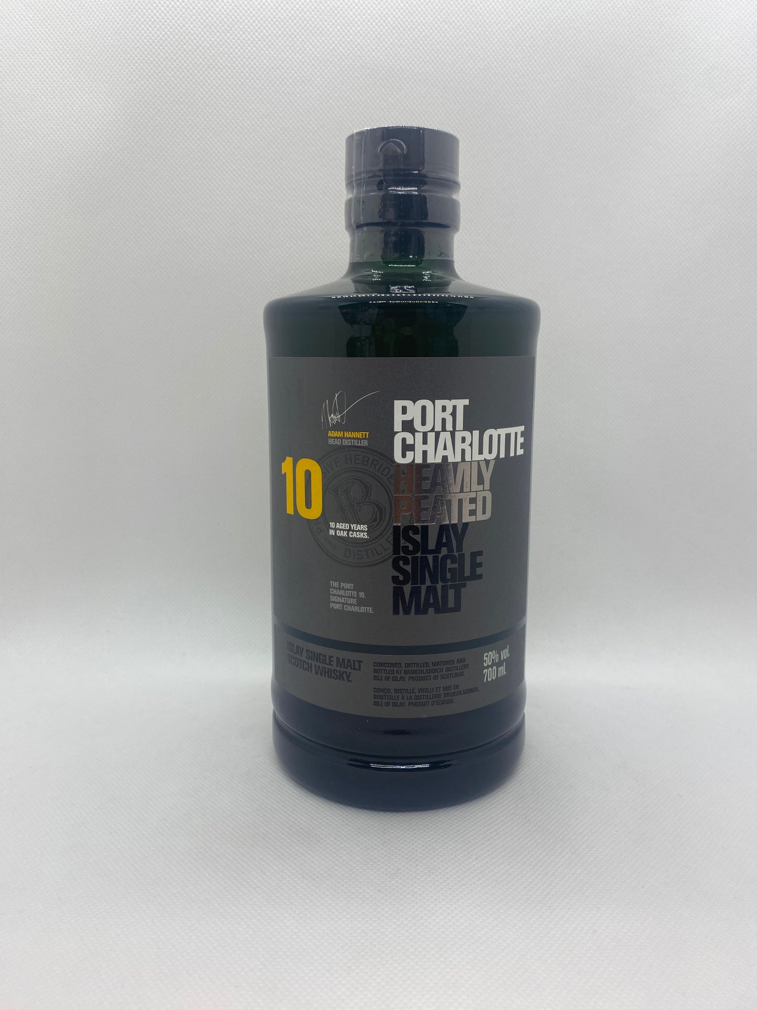 WHISKY ECOSSE ISLAY SINGLE MALT PORT CHARLOTTE 10ANS 50% 70CL