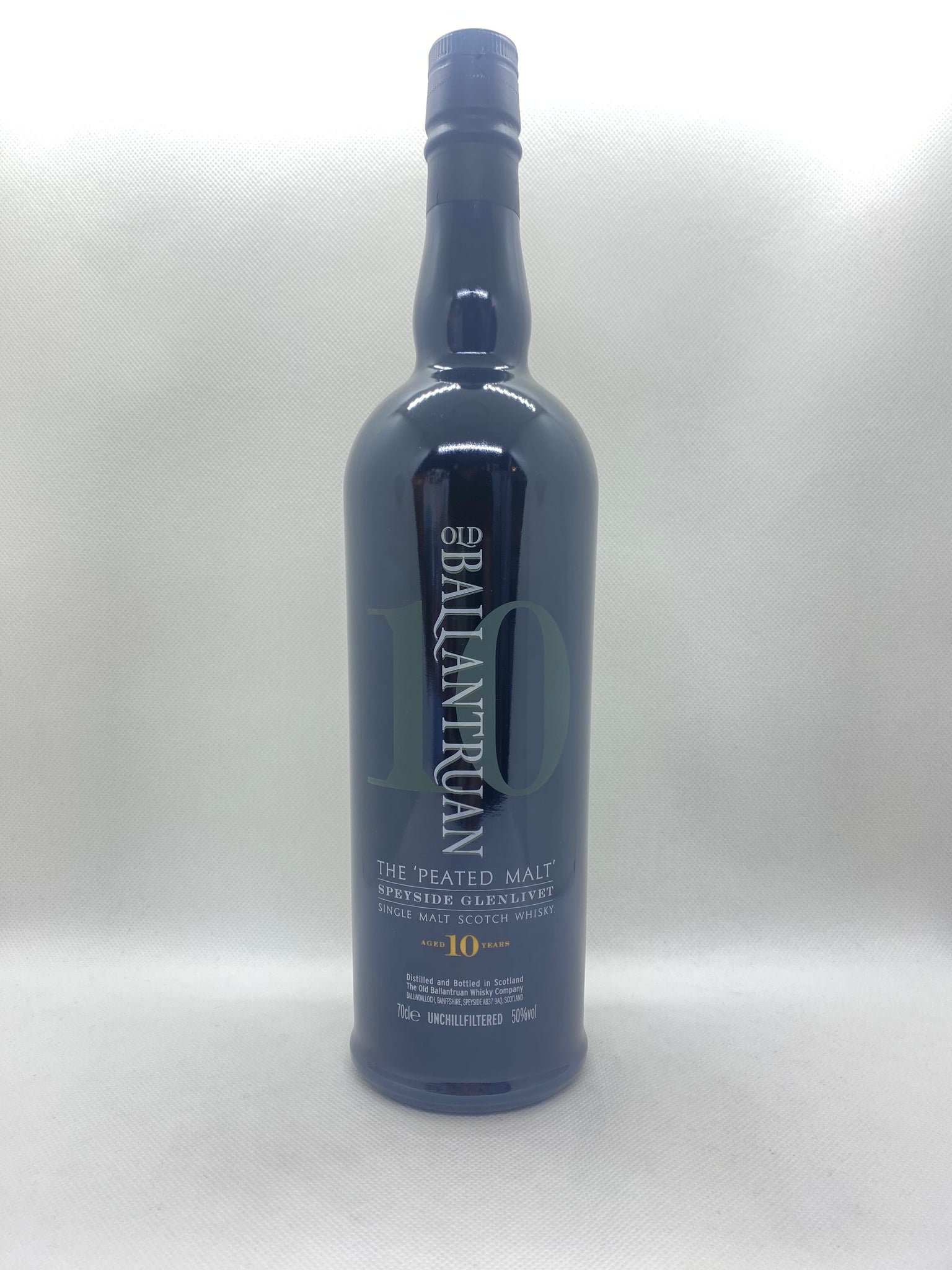 WHISKY ECOSSE SPEYSIDE SINGLE MALT OLD BALLANTRUAN 10 ANS 50% 70CL SOUS ETUI