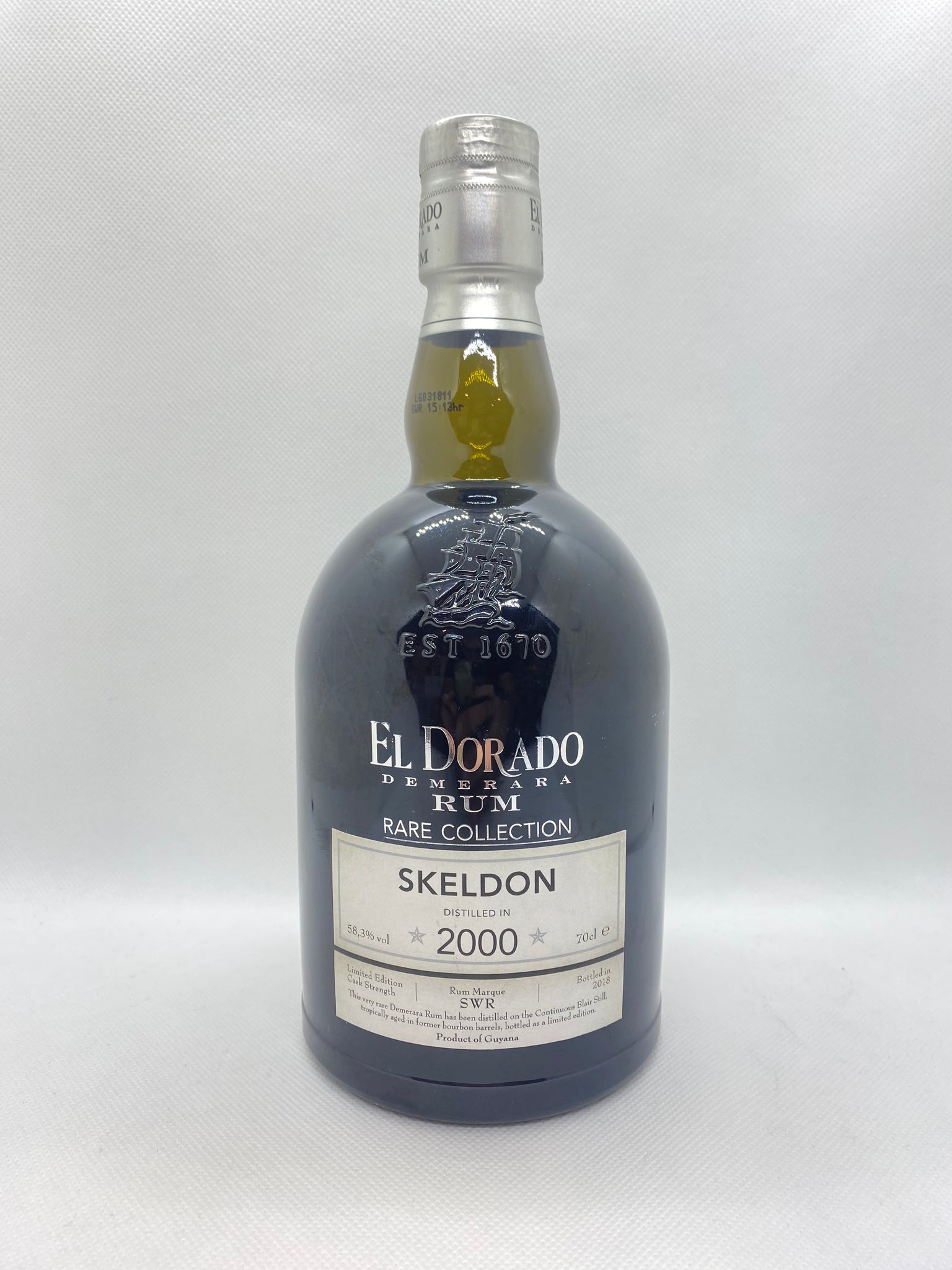 EL DORADO SILVER SKELDON 2000 58.3% 70 CL