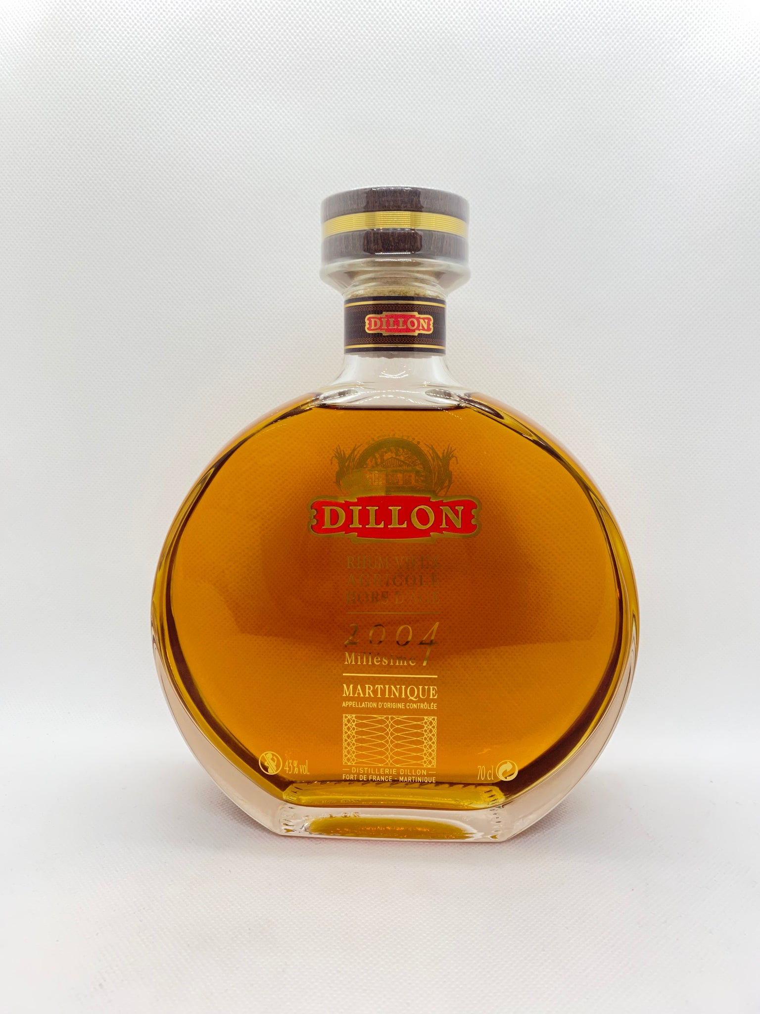 RUM MARTINIQUE DILLON VERY OLD MILL 2004 70cl 43%