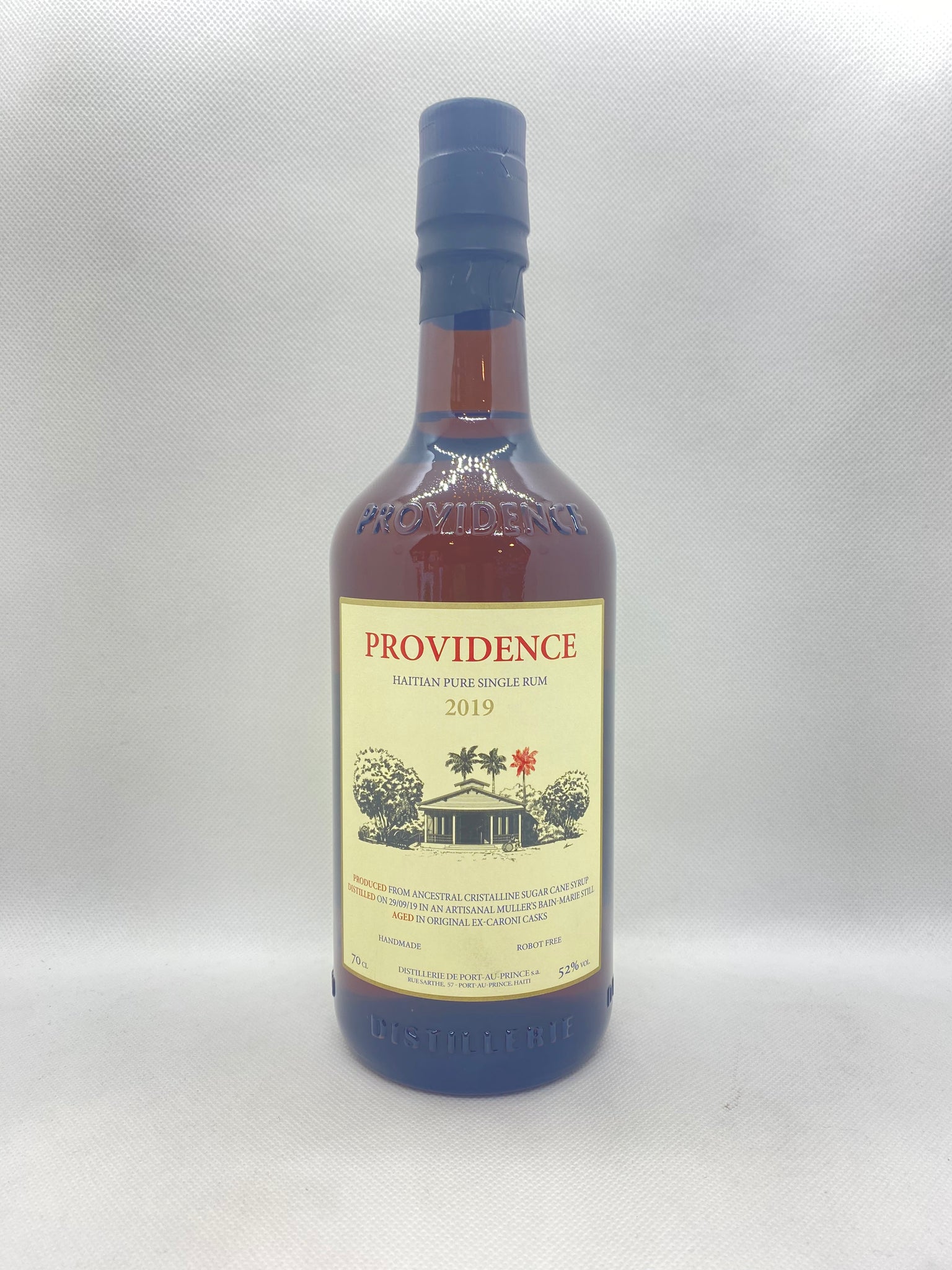 RHUM PROVIDENCE 3 ANS HAITI EX CARONI CASK 52° 70 CL