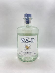 WHITE AGRICULTURAL RUM BRAUD &amp; QUENNESSON 50° 70CL