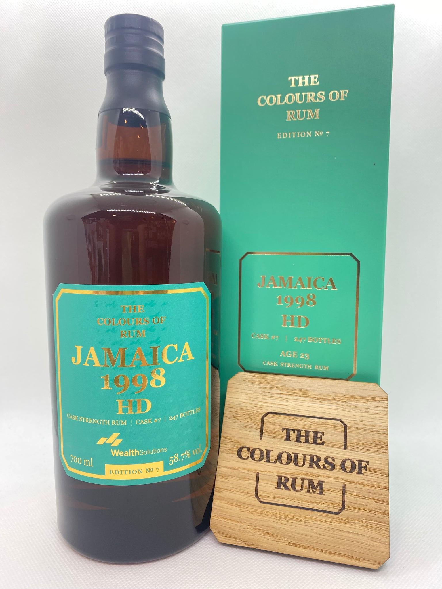 The Colours of Rum Jamaica 1998 58.7° 70cl