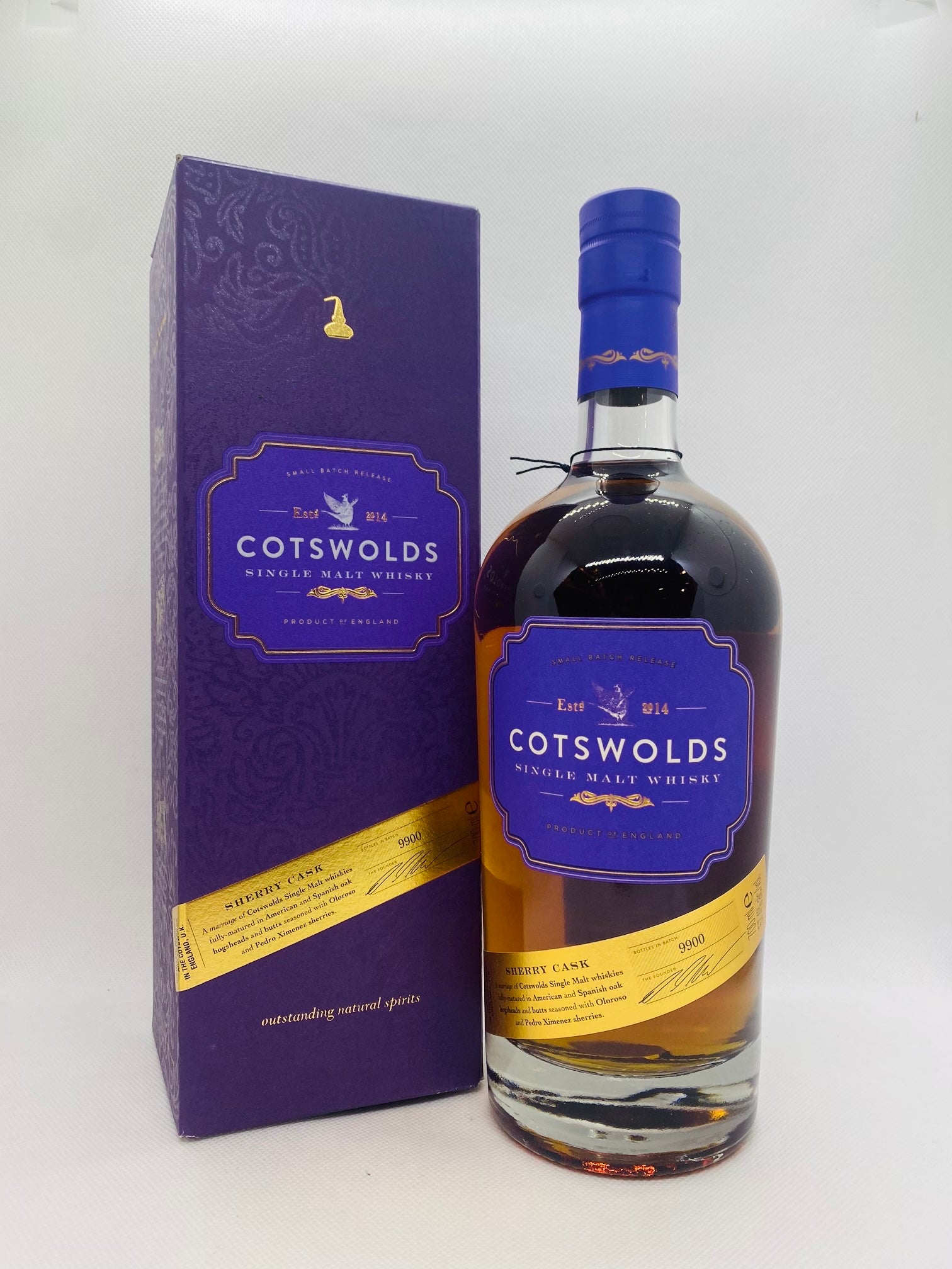 COTSWOLDS Sherry Cask  57,4%, Single Malt Whisky, Angleterre