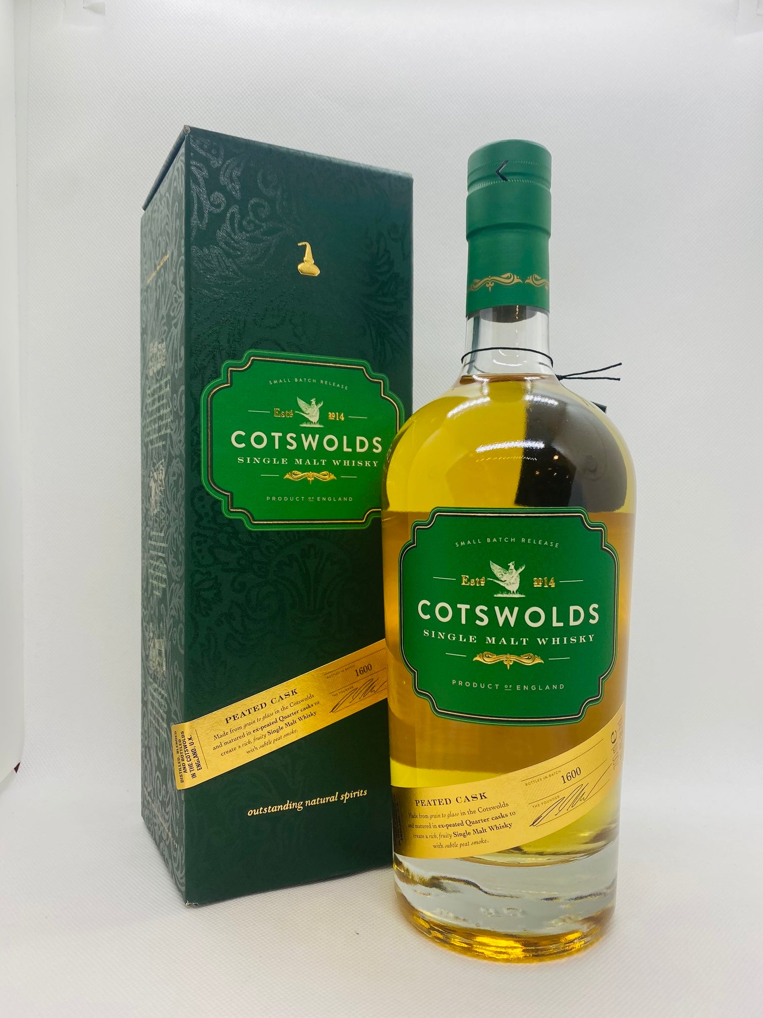 COTSWOLDS Peated Cask  59,6%, Single Malt Whisky, Angleterre