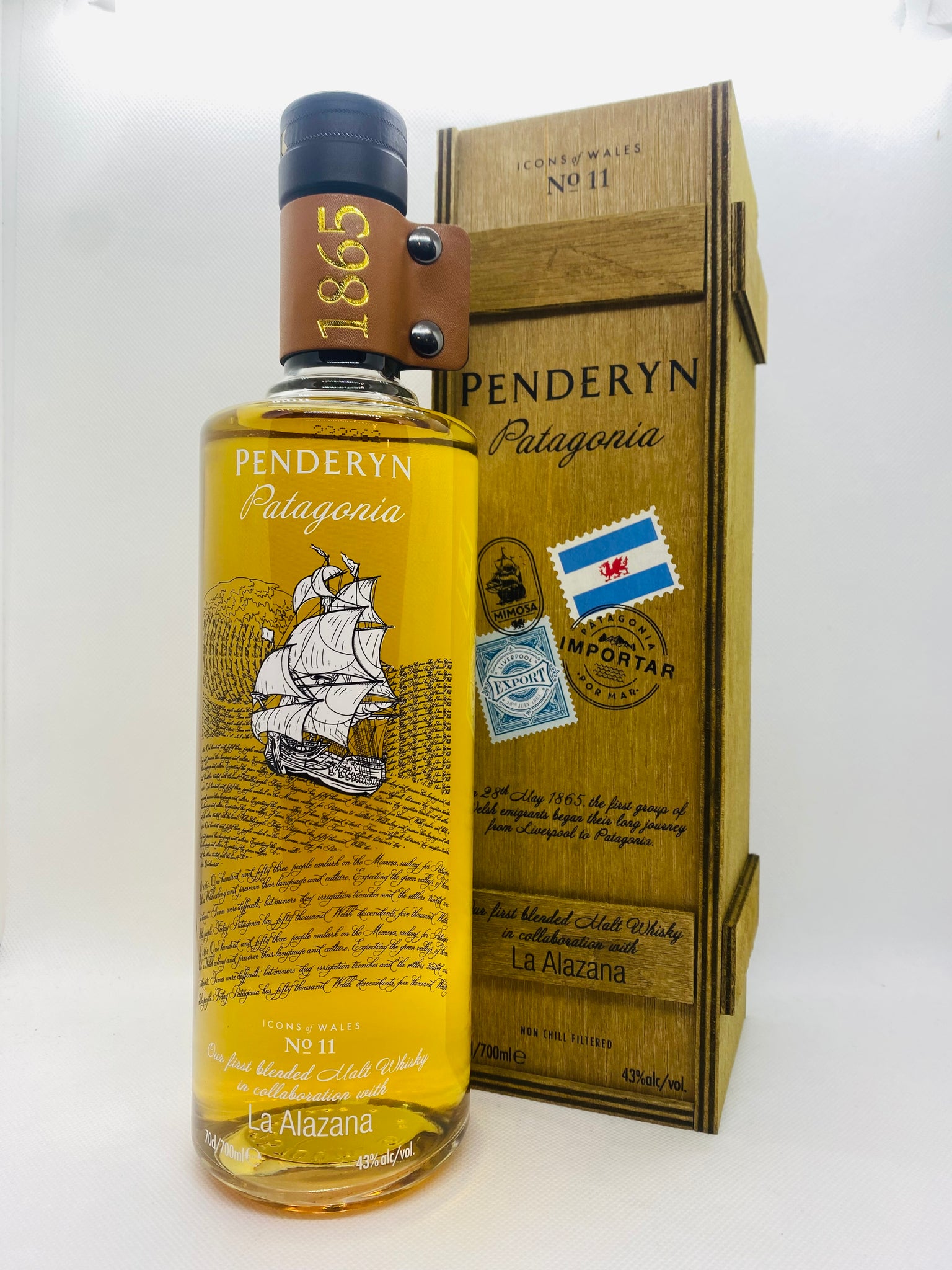 WHISKY PENDERYN PATAGONIA ICON OF WALES 43° 70 CL