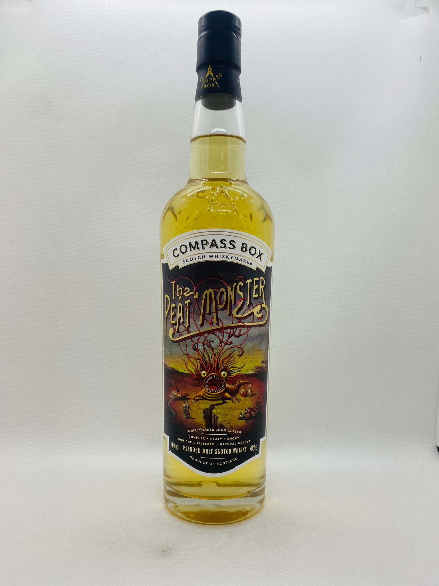 WHISKY ECOSSE BLENDED MALT THE PEAT MONSTER 46° 70CL