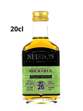 RHUM NEISSON STRAIGHT FROM THE BARREL N°26 VEVERT 0.2 L
